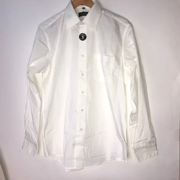 Amanti | Shirts | Amanti Italian Style White Buttondown Dress Shirt Nwot 55  3435 Mens | Poshmark